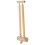 5Pièces Jouet Sifflet Bambou Beige Jeu 2