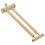 5Pièces Jouet Sifflet Bambou Beige Jeu 3
