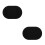 2Pièces Plateau Silicone Antidérapant Pour Mélange De Noir 3