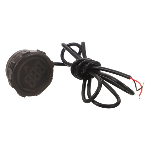 2Pièces Afficheur Voltage LED Rond Résistant À L'eau Pour Circuits Dc 2