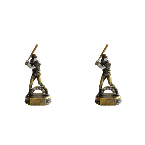 2Pièces Décoration Résine Marron Pour Chambre Bureau 2