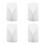 4Pièces Diffuseurs Lumière Plastique Pour Cosmétiques Photo 5