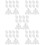 50Pièces Petits Supports D'angle Acryliques Clairs Pour Bijoux 8
