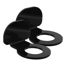 4Pièces Râtelier Golf Tennis Baseball Noir Compact
