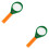 2Pièces Loupe Outdoor Enfant Pe Jouet Explore 7