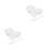 2Ensembles Bols Et Applicateurs Silicone Pour Masques DIY Blancs 4