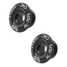 4Pièces Vis De Serrage Pédalier Aluminium Noir Accessoires