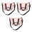 3Stk Langlebige Polyester Pink Für Kinder Reise Nutzung 9