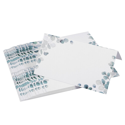 120Pièces Cartes De Table Papier Multi Couleur Élégantes Pour Mariage 2