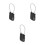3Pièces Serrure À Code Portable Pour , Casier Armoire Noire 9
