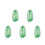 5Pièces Filet De Nylon Vert Polyvalent Extensible 6