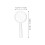 30Pcs Elderly Magnifier Durable Plastic Handheld Magnifying Lens 4