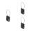 3Pièces Serrure À Code Portable Pour , Casier Armoire Noire 6
