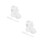 2Ensembles Bols Et Applicateurs Silicone Pour Masques DIY Blancs 5