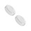 2Pièces Poids Verre Fermentation Bocaux Large Bouche Pour Conservation 7