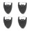 4Pièces Moustaches Cosplay En Auto-Adhésif 9