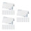 120Pièces Cartes De Table Papier Multi Couleur Élégantes Pour Mariage 5