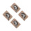 4Pièces Puzzle Jeu Montage Sensoriel Toy 3