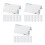 120Pièces Cartes De Table Papier Multi Couleur Élégantes Pour Mariage 4