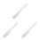 3Pièces Spatules Plastique Transparentes Pour Masques Et Corps 8