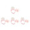4Ensembles Accessoires Oreilles Chat Clip Cosplay Fête 7