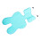 2Pièces Matelas Poussette Bleu Coton Respirant Durable Bébé 11