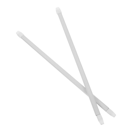 6Pièces Support Rideaux PVC Réglable Longue Durée Pour Intérieur 1