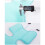 2Pièces Matelas Poussette Bleu Coton Respirant Durable Bébé 3