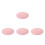 4Pièces Coussin Repose-Coude Nail Art PU Rose Facile À 4