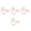4Ensembles Accessoires Oreilles Chat Clip Cosplay Fête 8