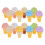 108Pièces Ensemble Mini Cônes Glace Résine Assortis Pour Déco 1