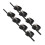10Pièces Renforceur Doigts Guitare Noir Portable Et Polyvalent 2