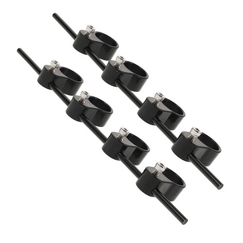 10Pièces Renforceur Doigts Guitare Noir Portable Et Polyvalent 1