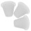 3Pièces Bouchons Silicone Blancs Étanches Pour Tuyaux Maison 1