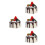 4Pièces Cake Décoratif Café Simulation Réaliste Pour Événement 9