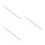 3Pièces Épées Plastique Rose Remplacement Accessoires Figurines 6