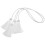 10Pcs White Curtain Tiebacks Decorative Tassel Holdbacks for Drapes 1
