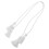10Pcs White Curtain Tiebacks Decorative Tassel Holdbacks for Drapes 2