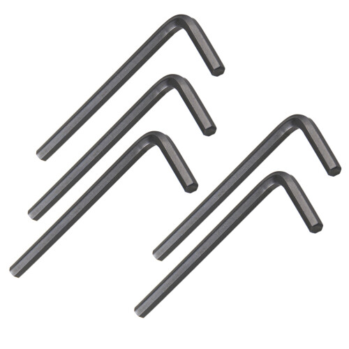 15Pièces Allen L Noires Forgées Acier Carbone Usage Réparation