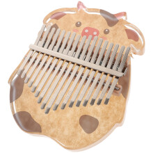 2Pièces Kalimba Animal 17 Clés Piano À Pouces Pour Débutants