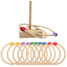 30Pièces Anneaux En Multi Couleur Jeu De Lancer Pour Enfants