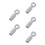 5Pièces Hydraulique Aluminium Argent Évite 7