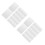 100Pcs Clear Plastic Binder Covers Sheet Protectors for Office 6