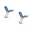 2Pièces Siège Enfant Aluminium Coloré Sécurisé Confortable 6