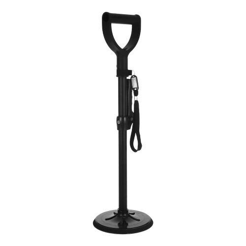 2Pièces Aide Multifonction Pour Senior Pliable En Aluminium Noir 2