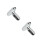 2Pièces Thermomètre Douche LED Argent Rotation 360 Batterie 6
