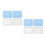 2Ensembles Plateaux Germination Multifonctionnels Plastique Bleu 8