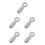 5Pièces Hydraulique Aluminium Argent Évite 5