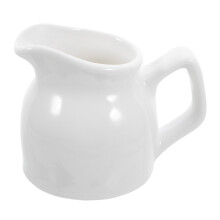 2St Keramische Melkopschuimer Wit, Voor Latte En Sauzen