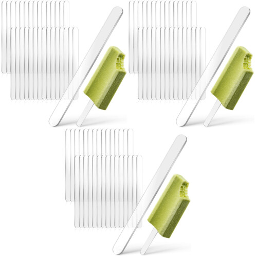 90Pièces Bâtonnets Pour Glaces Projets Créatifs Durable 2